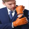 NappaNovum Men's Lambskin Leather Gloves with Warm Lining Classic Lambskin Winter Warm Touchscreen Gloves (XXL, Tan) view 1