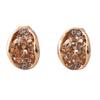 Grace Jun Bridal Gold Plated AAA CZ Rhinestone Clip on Earrings Non Piercing for Women Ear Clip