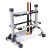Pactrade Marine Fishing Rod Stand (12 Slots) - Fishing Pole Rack for Garage, Home, Cabin Floor | Cushioned, Lightweight, Easy-Access, Easy-Assembly | Great for Golf Clubs, Cue Sticks, and More view 2