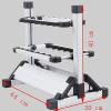 Pactrade Marine Fishing Rod Stand (12 Slots) - Fishing Pole Rack for Garage, Home, Cabin Floor | Cushioned, Lightweight, Easy-Access, Easy-Assembly | Great for Golf Clubs, Cue Sticks, and More view 3