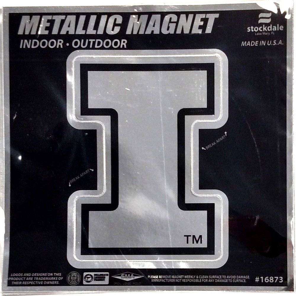 Wincraft Illinois, University of S16873 Metallic Magnets