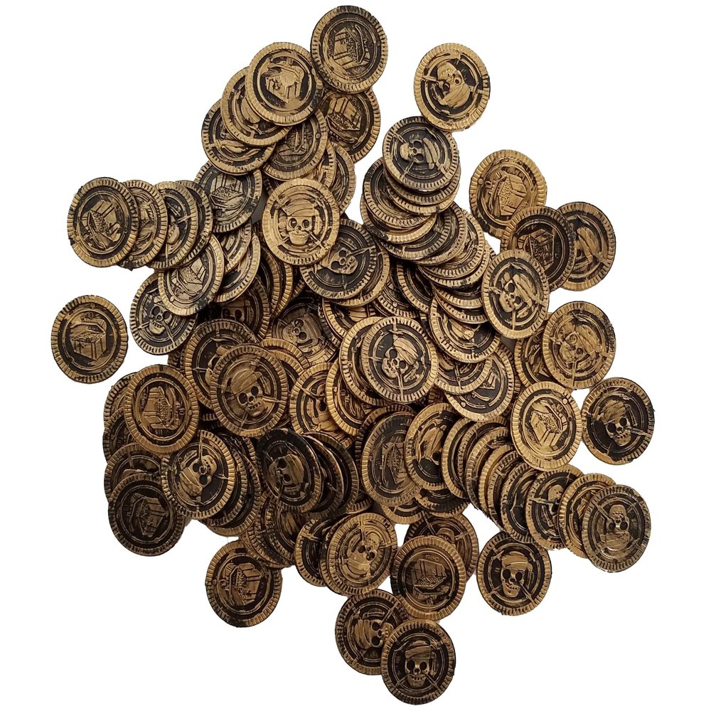 Pirate Coins - 288 per Order by SmallToys