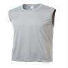 Gravity Threads Mens Sleeveless Moisture Wicking Shirt - Silver - 3X-Large view 1