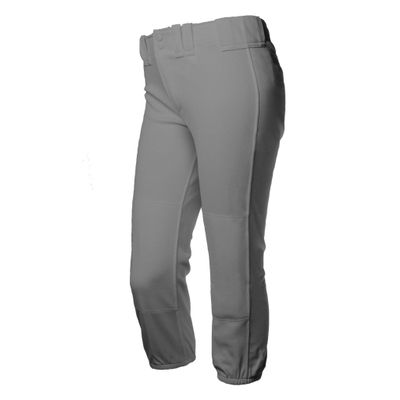 RIP-IT Girls Softball Pants Pro - Sizes S-XL - Softball Pants for Girls - Charcoal - Size Girls Large