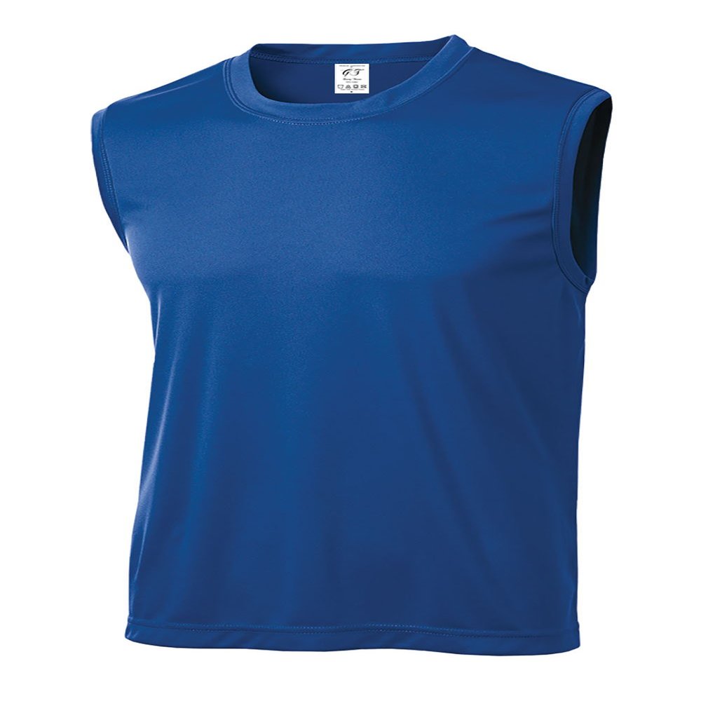 Gravity Threads Mens Sleeveless Moisture Wicking Shirt - True Royal - 3X-Large