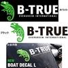 Evergreen B-True Boat Decal, Large, White view 2