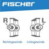 Fischer Adults/Kids Plastic Non-Slip Pedals  Black, One Size view 3