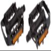 Fischer Bicycle Pedals, MTB Made of Aluminium Pedals, Mountain Bike, Reflectors view 1