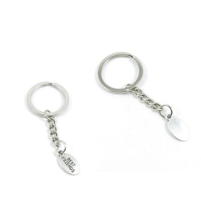 10 Pieces Keychain Keyring Door Car Key Chain Ring Tag Charms Supply B7RR0B Best Friends Signs