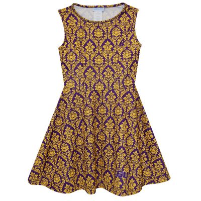 Vive La Fete Louisiana State University Circle Dress