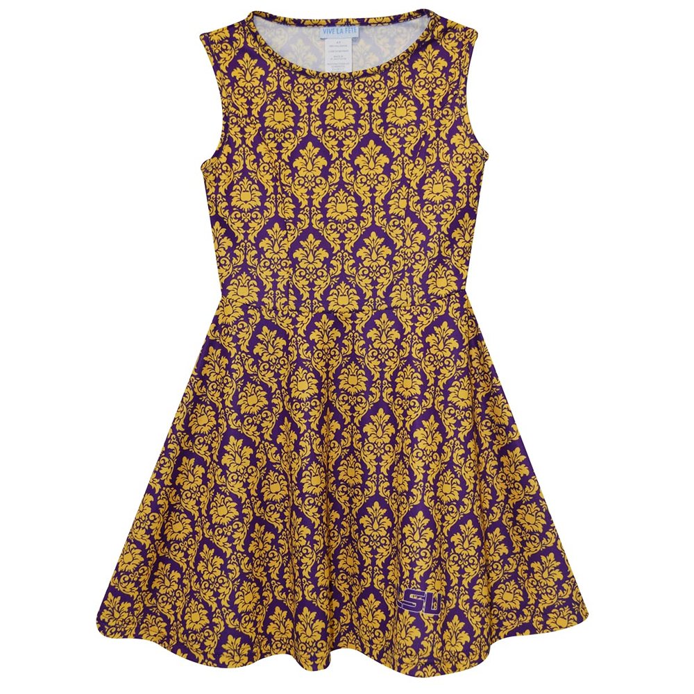 Vive La Fete Louisiana State University Circle Dress