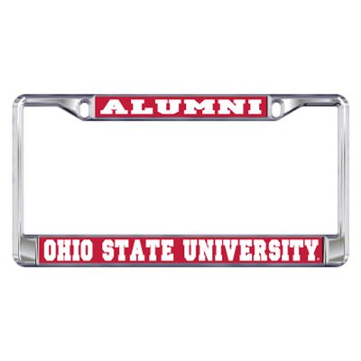 Ohio State Plate_Frame (DOMED OHIO ST ALUMNI FRAME (48102))
