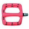 HT PA03A Flat Reinforced Nylon Pedals Unisex Adult, Neon Pink view 1