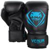 Venum Contender Boxing Gloves - Black/Cyan view 3