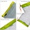 VGEBY Nylon Mesh Stuff Storage Sack Drawstring Mesh Bag Drawstring Sleeping Bag Storage Sack for Camping Hiking Backpacking (L-Green) view 4