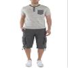 Unionbay Men's Cordova Belted Messenger Cargo Short - Reg and Big and Tall Sizes, flint, 46 view 2