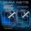 Agora 3mm Nets for 4'x6' Soccer Goals with Depth (Each) view 3