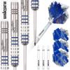 Unicorn Darts Men's Silver Star 80% Tungsten, Gary Anderson Darts, Silver, 23 g view 1