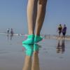 Seavenger Zephyr 3mm Neoprene Socks | Wetsuit Booties for Scuba Diving, Snorkeling, Swimming (Tropical Teal, 2X-Large) view 3