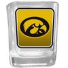 NCAA Siskiyou Sports Fan Shop Iowa Hawkeyes Square Glass Shot Glass Single Team Color view 1