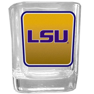 NCAA Siskiyou Sports Fan Shop LSU Tigers Square Glass Shot Glass Single Team Color
