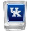 NCAA Siskiyou Sports Fan Shop Kentucky Wildcats Square Glass Shot Glass Single Team Color view 1