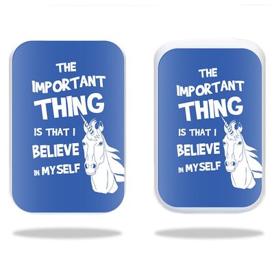 MightySkins Skin Compatible With HP Sprocket  Unicorns Believe | Protective, Durable, and Unique Vinyl Decal wrap cover | Easy To Apply, Remove, and Change Styles | Made in the USA