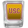 NCAA Siskiyou Sports Fan Shop USC Trojans Square Glass Shot Glass Single Team Color view 1