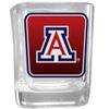 NCAA Siskiyou Sports Fan Shop Arizona Wildcats Square Glass Shot Glass Single Team Color view 1
