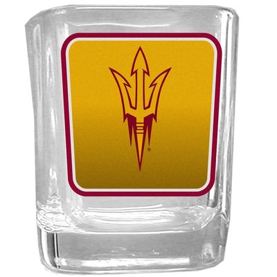 NCAA Siskiyou Sports Fan Shop Arizona State Sun Devils Square Glass Shot Glass Single Team Color