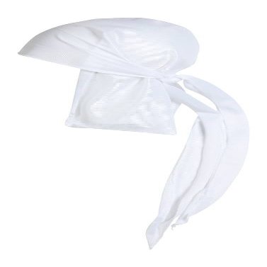 Gravity Threads Wrinkle Free Extra Long Du-Rag - White
