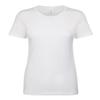 Next Level Ladies Ideal T-Shirt - White - S - (Style # N1510 - Original Label) view 1