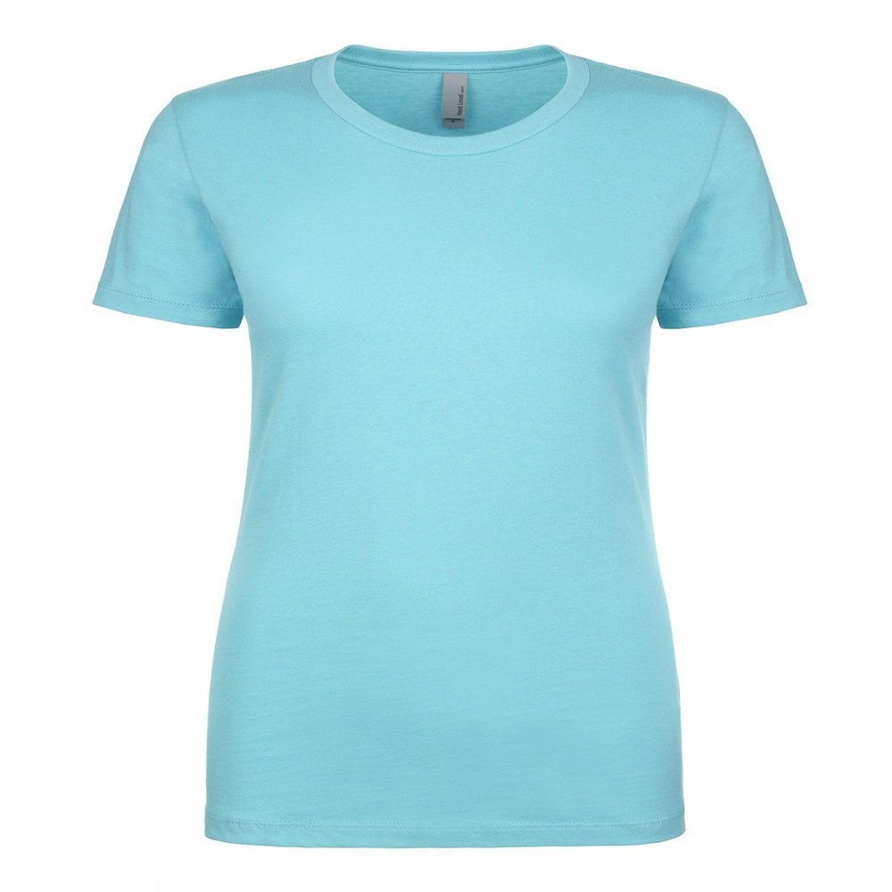 Next Level Ladies Ideal T-Shirt - TAHITI BLUE - 2XL - (Style # N1510 - Original Label)