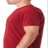 Next Level Mens Sueded Crew - LIGHT GRAY - M - (Style # 6410 - Original Label) view 2
