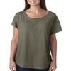 Next Level Ladies Triblend Dolman - VENETIAN GRAY - XS - (Style # 6760 - Original Label) view 1