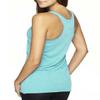 Next Level Ladies Triblend Racerback Tank - TAHITI BLUE - M - (Style # 6733 - Original Label) view 2