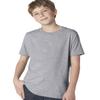 Next Level Boys Cotton Crew - Heather Gray - S - (Style # 3310 - Original Label) view 1