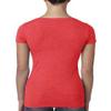 Next Level Ladies Triblend Scoop - VINTAGE RED - 2XL - (Style # 6730 - Original Label) view 2