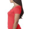 Next Level Ladies Triblend Scoop - VINTAGE RED - 2XL - (Style # 6730 - Original Label) view 3