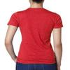 Next Level Ladies CVC T-Shirt - Red - XS - (Style # 6610 - Original Label) view 2