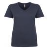 Next Level Ladies Ideal V - Indigo - M - (Style # N1540 - Original Label) view 1