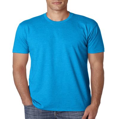 Next Level Mens CVC Crew - TURQUOISE - XS - (Style # N6210 - Original Label)
