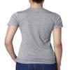 Next Level Ladies CVC T-Shirt - DARK HTHR GRAY - M - (Style # 6610 - Original Label) view 2