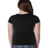 Next Level Girls Princess T-Shirt - Black - XS - (Style # N3710 - Original Label) view 2