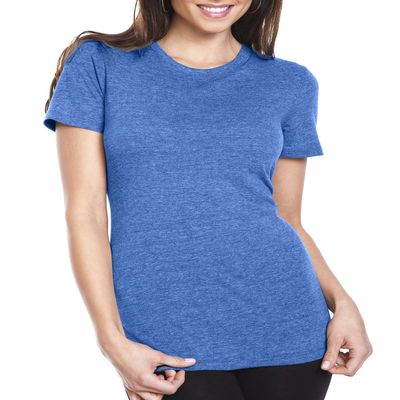 Next Level Ladies Triblend Crew - VINTAGE ROYAL - S - (Style # 6710 - Original Label)