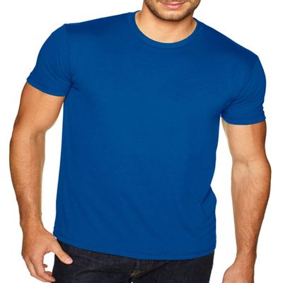 Next Level Mens Sueded Crew - COOL BLUE - S - (Style # 6410 - Original Label)