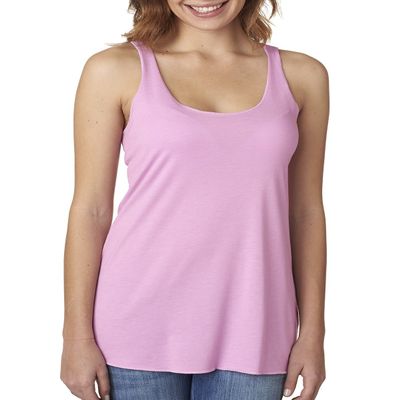 Next Level Ladies Triblend Racerback Tank - VINTAGE LILAC - 2XL - (Style # 6733 - Original Label)