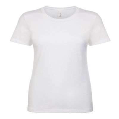 Next Level Ladies Ideal T-Shirt - WHITE - XL - (Style # N1510 - Original Label)