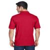 Harriton Mens 6 Oz Ringspun Cotton Piqu Short-Sleeve Polo - Red - XL - (Style # M200 - Original Label) view 2