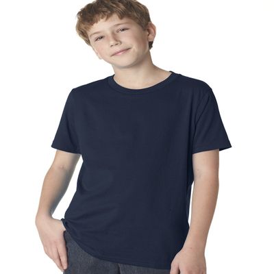 Next Level Boys Cotton Crew - Midnight Navy - XS - (Style # 3310 - Original Label)